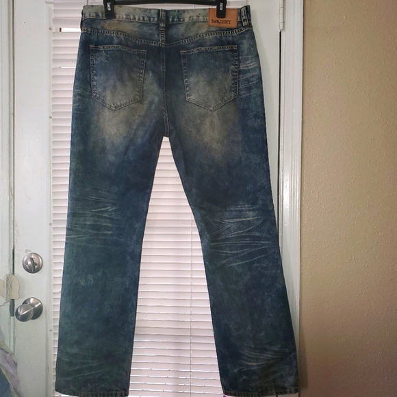 Raw and Dirty Men Distressed Jeans 38 - Picture 6 of 12